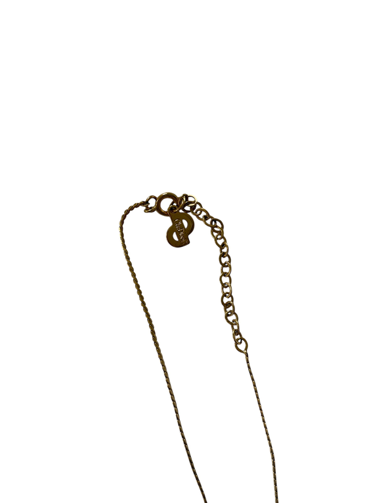 Dior CD Pendant Necklace