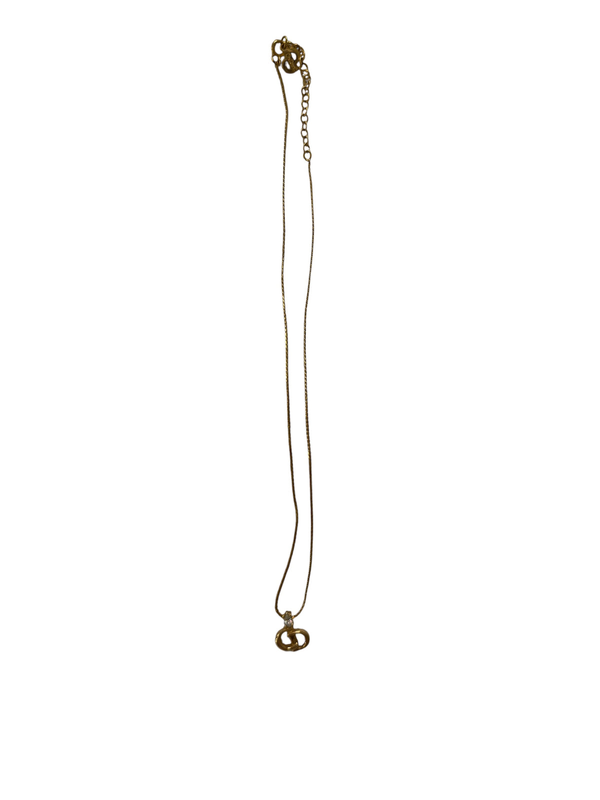 Dior CD Pendant Necklace