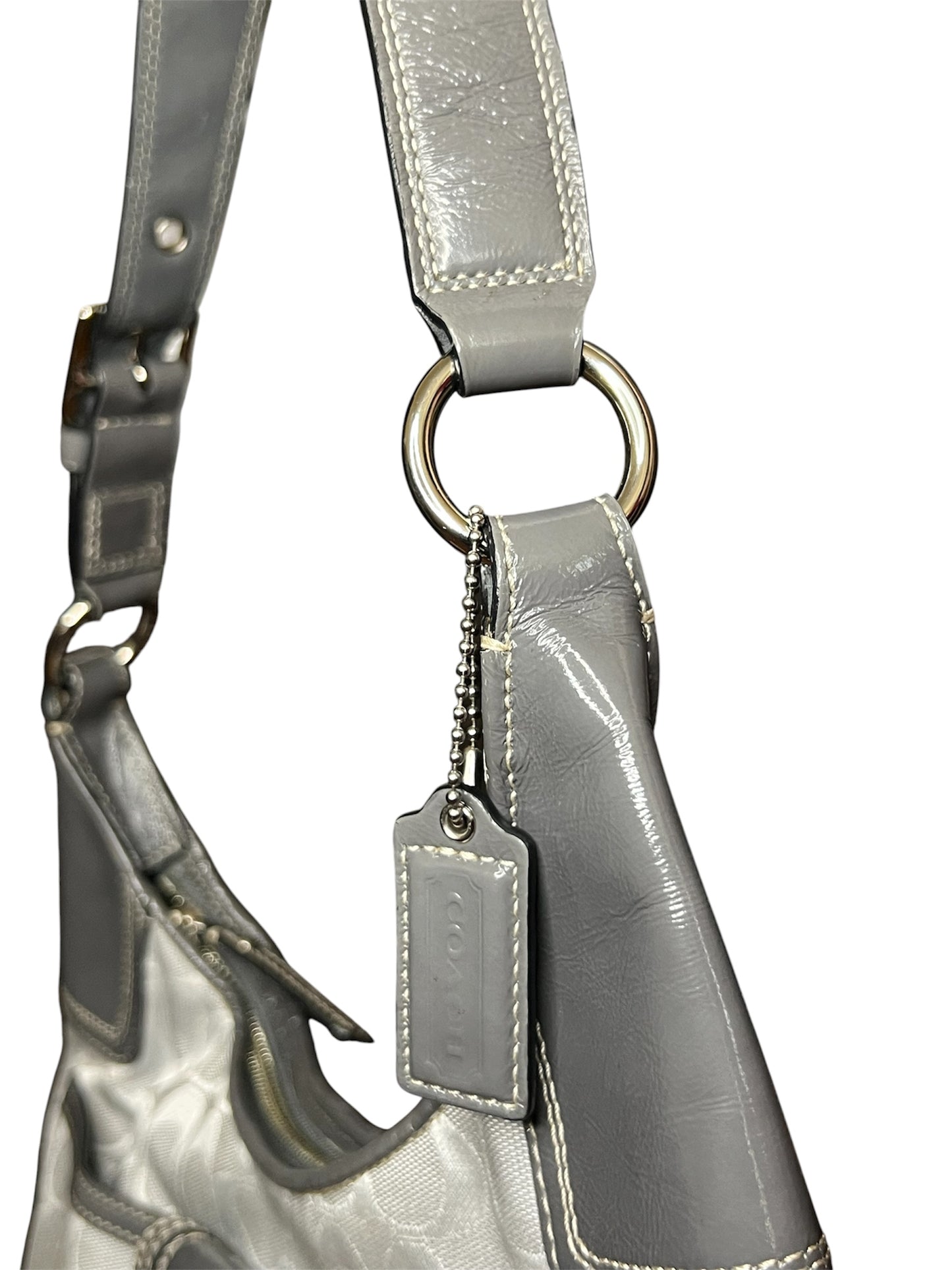 Coach Hampton Signature Hobo Bag
