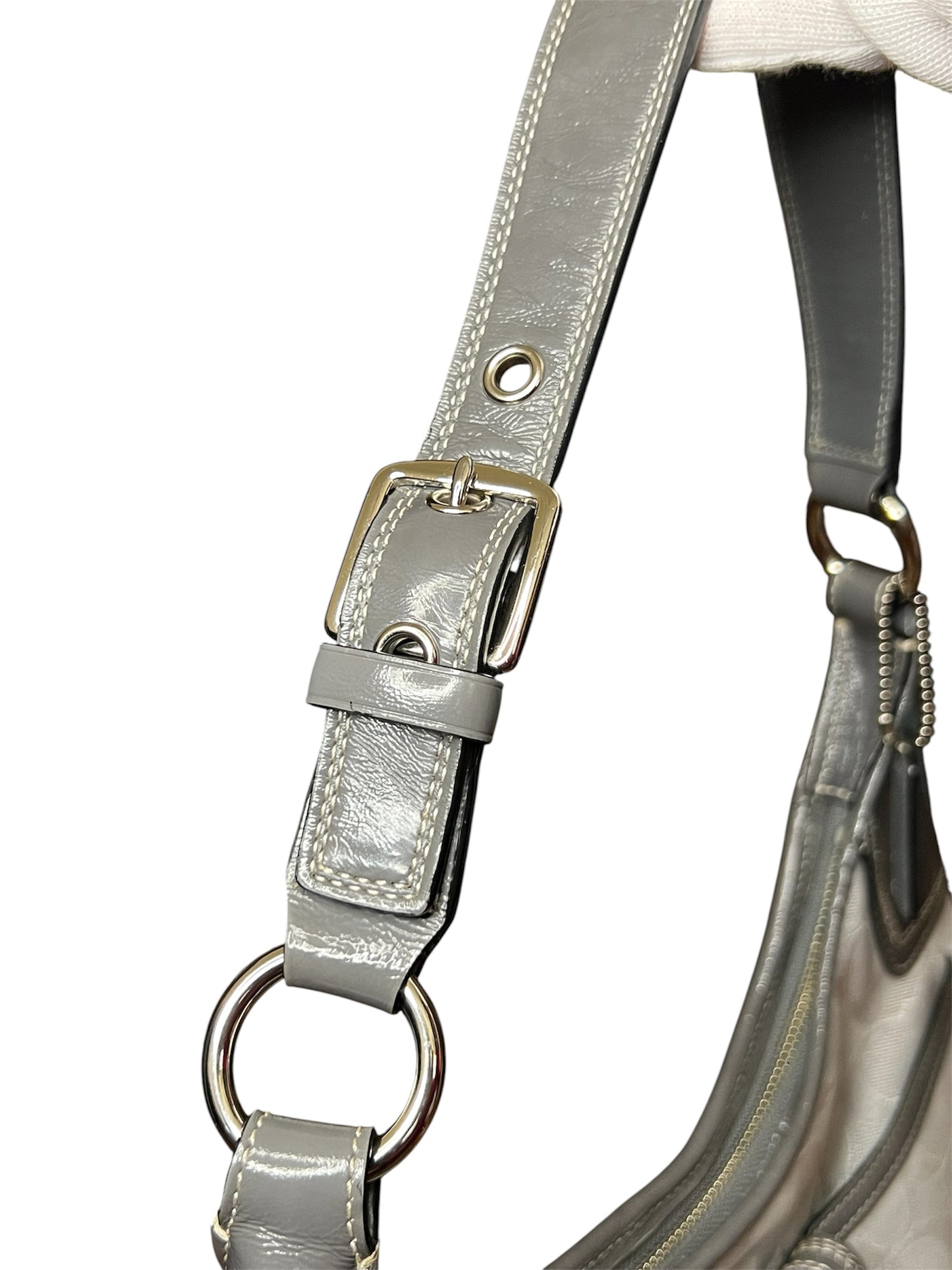 Coach Hampton Signature Hobo Bag