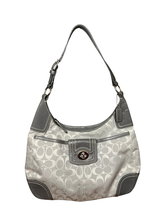 Coach Hampton Signature Hobo Bag