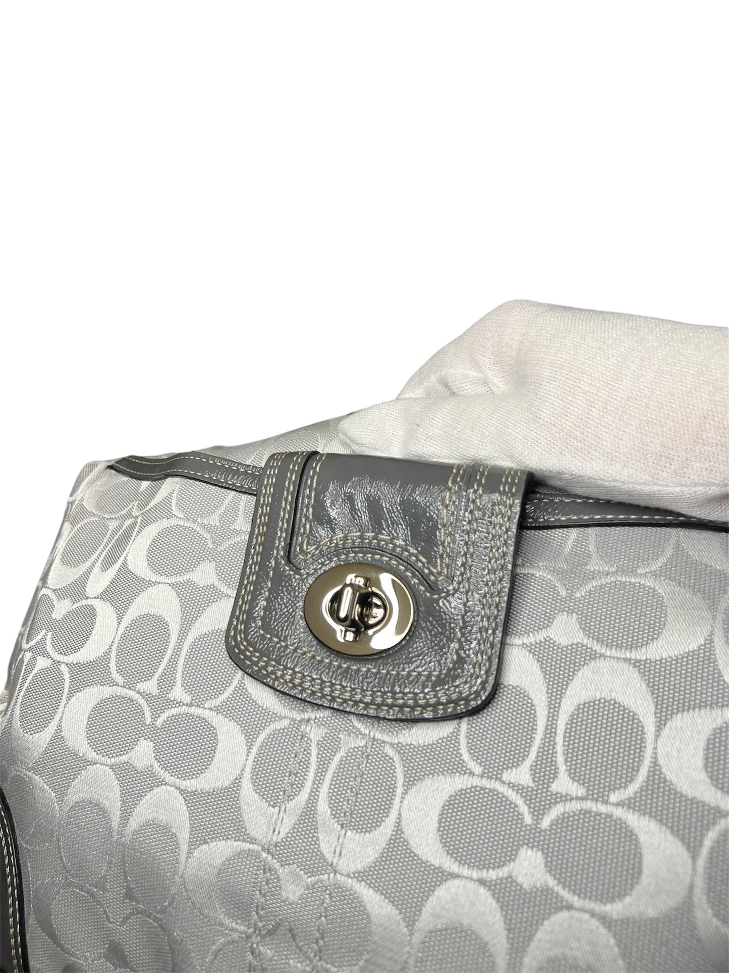 Coach Hampton Signature Hobo Bag