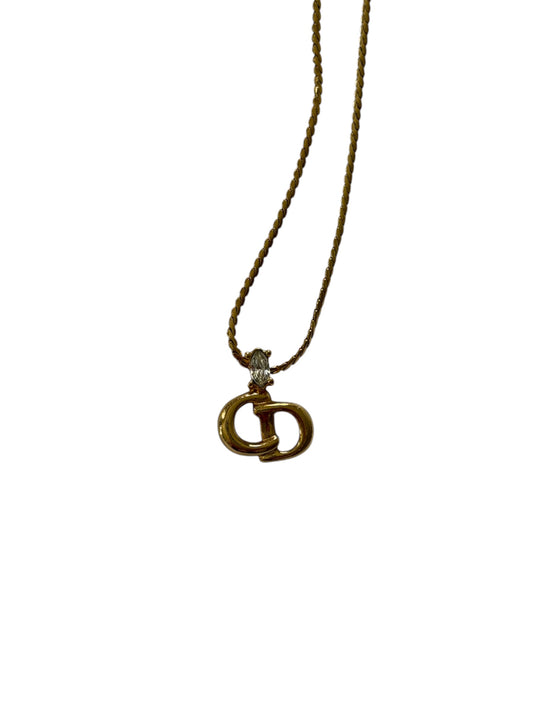 Dior CD Pendant Necklace