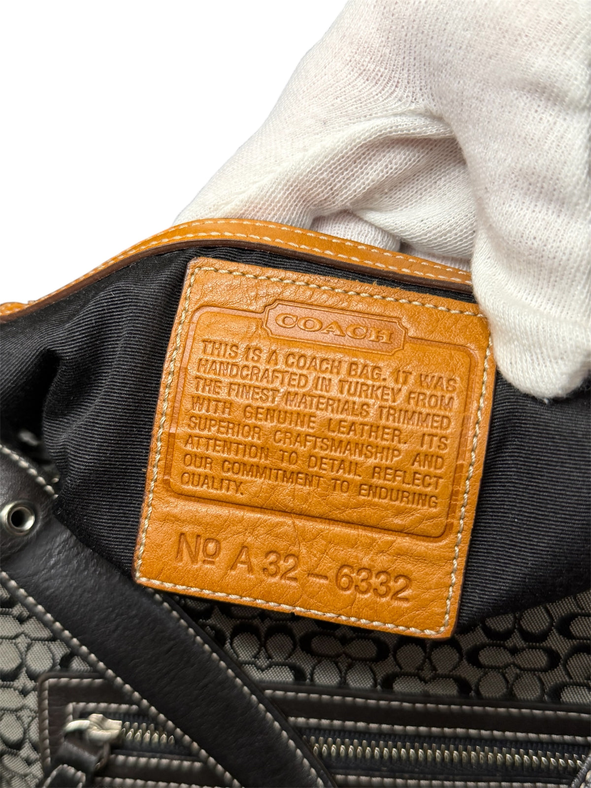 Coach Signature Suflette Bag