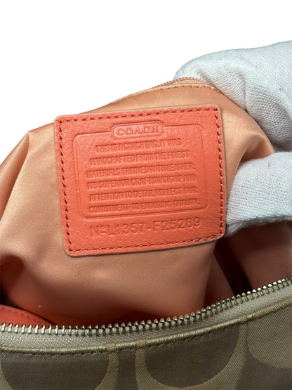 Coach Campbell Signature Small Convertible Hobo
