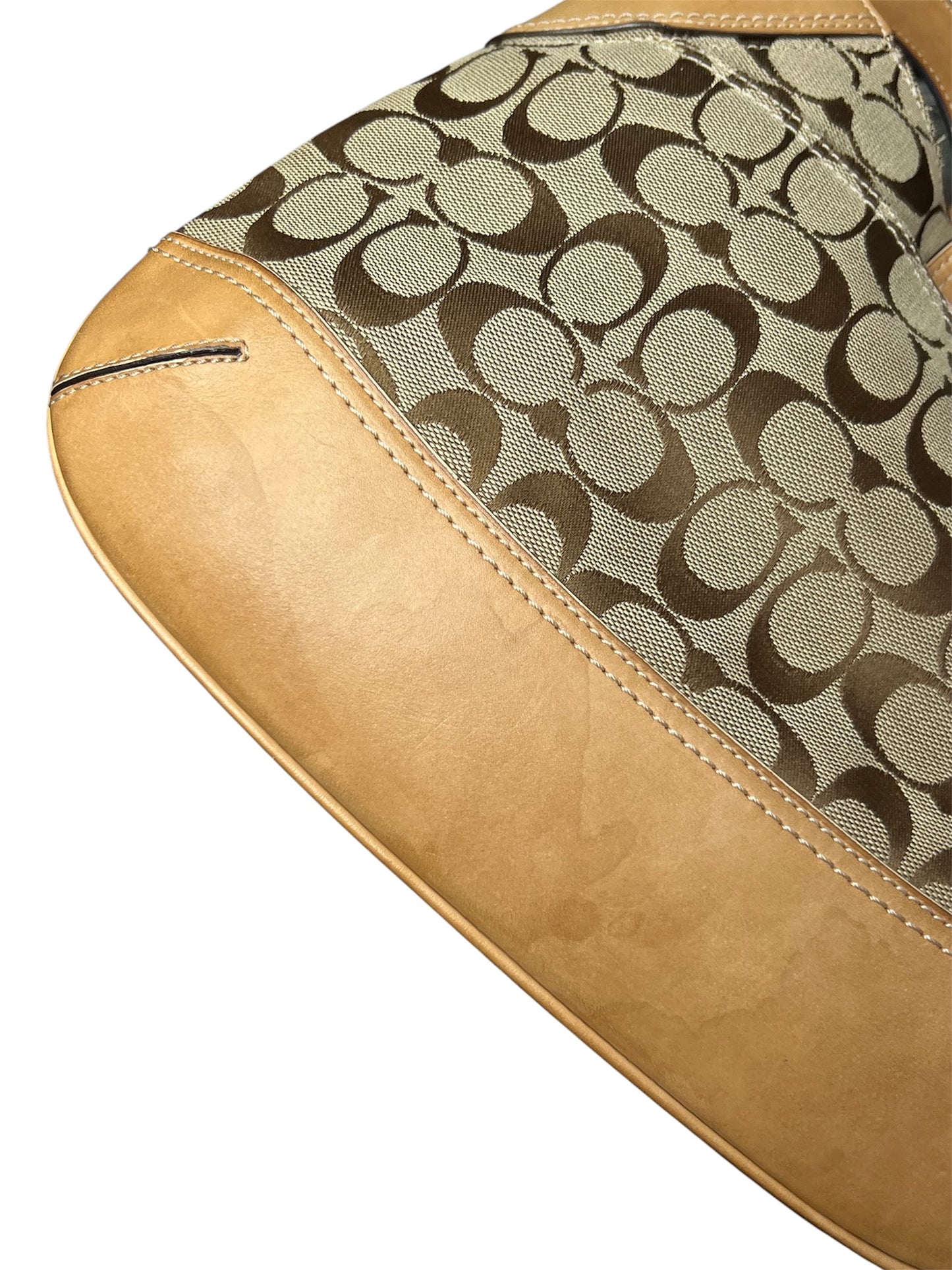 Coach Hampton Signature Hobo Bag