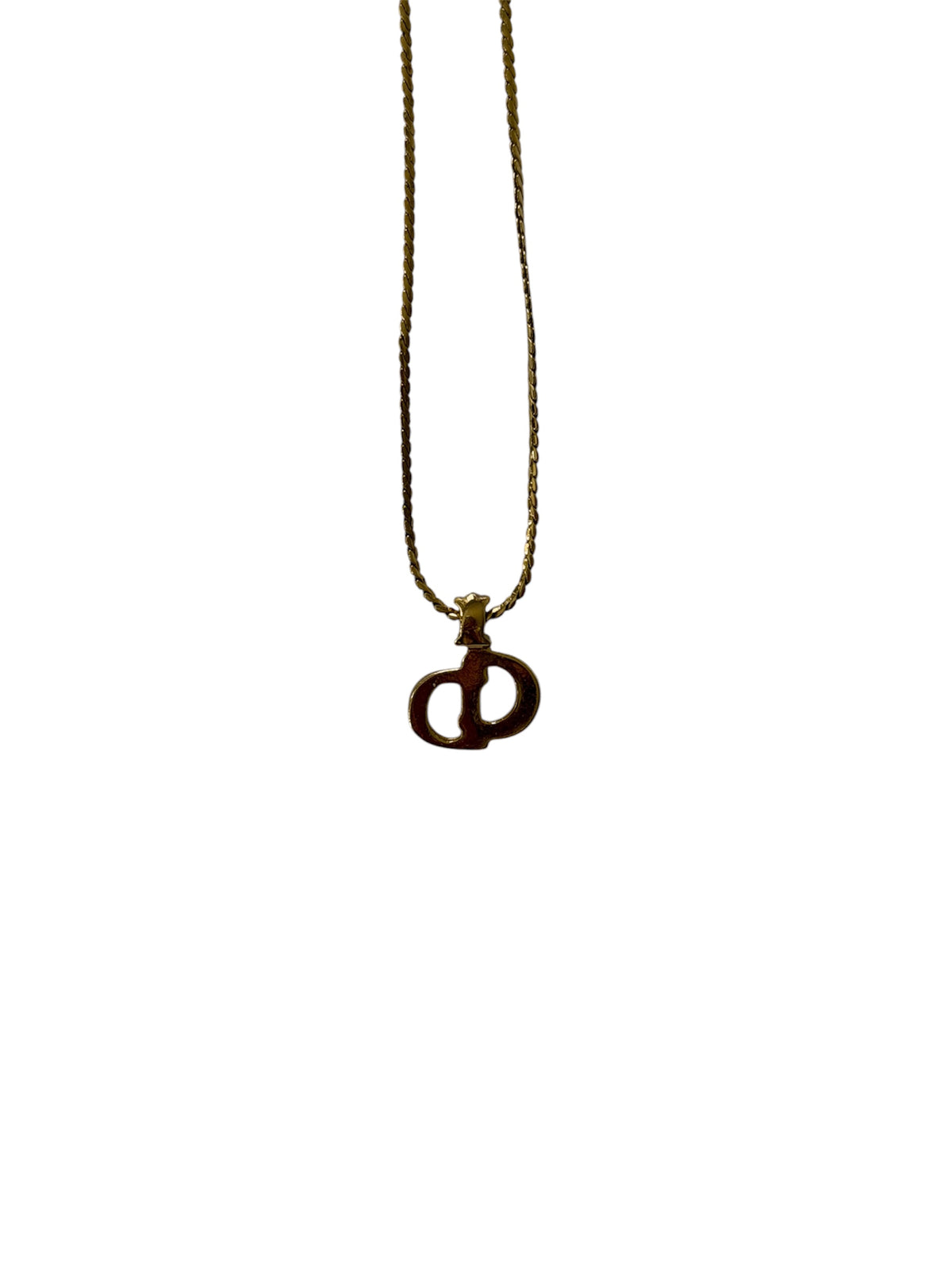Dior CD Pendant Necklace