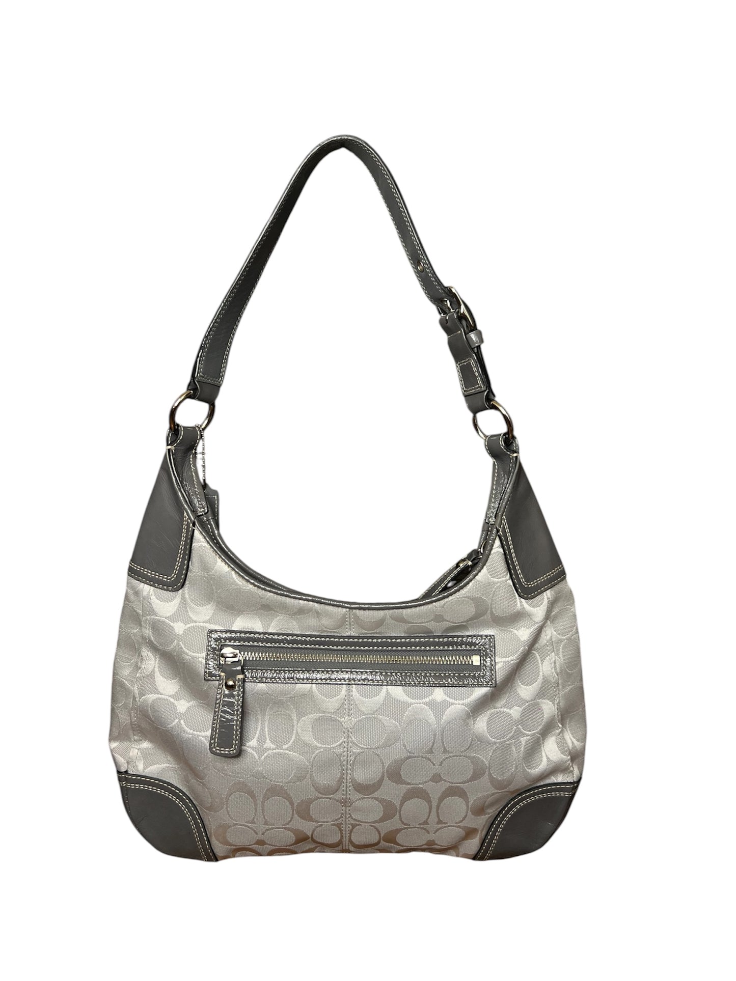 Coach Hampton Signature Hobo Bag