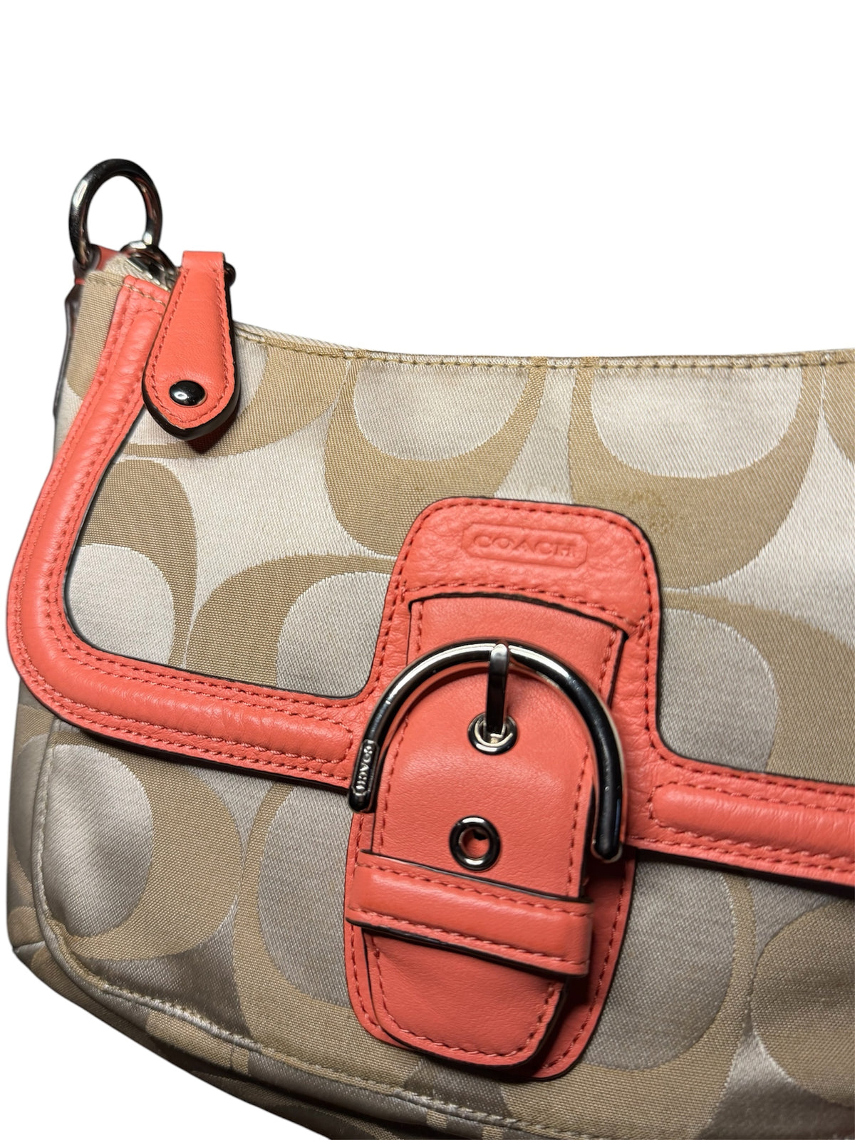 Coach Campbell Signature Small Convertible Hobo