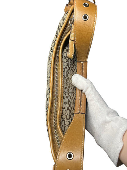 Coach Signature Canvas Shoulder Bag