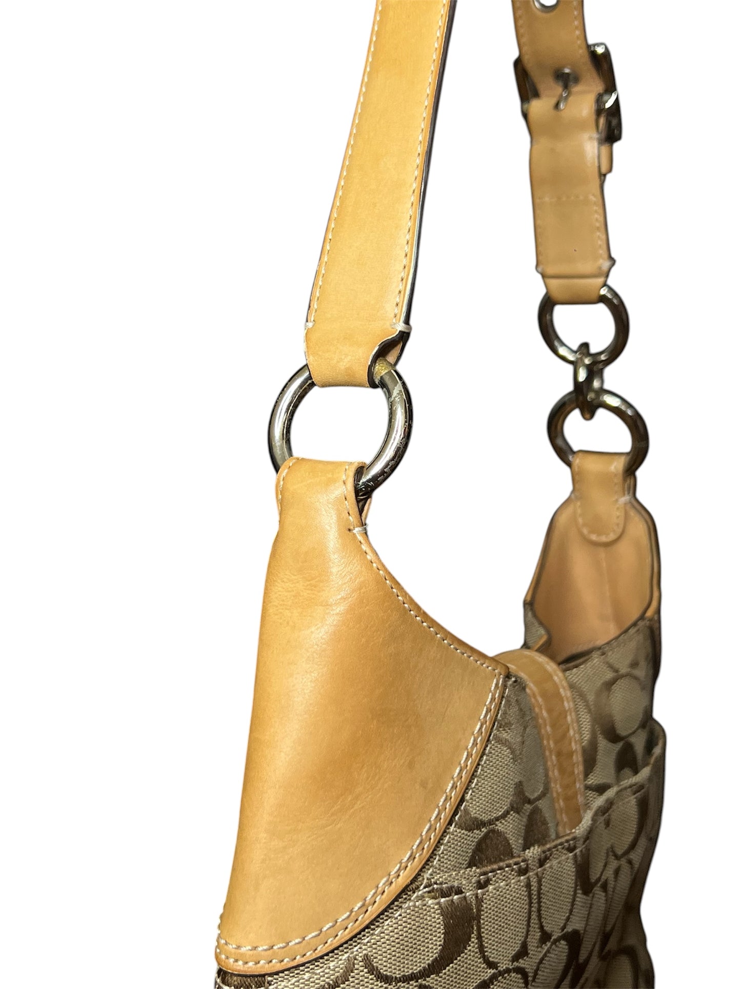 Coach Hampton Signature Hobo Bag