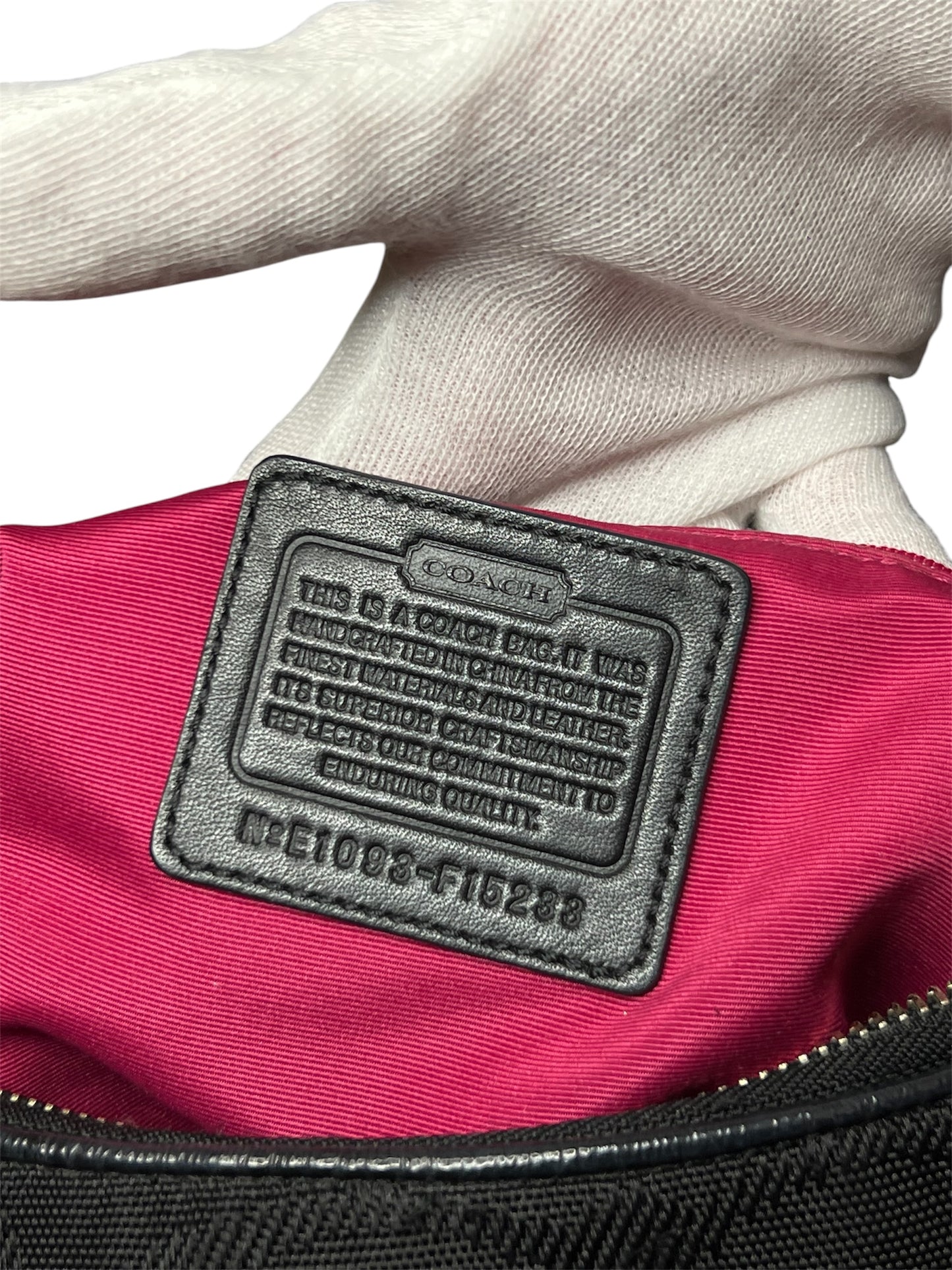 Coach Signature Shoulder Bag