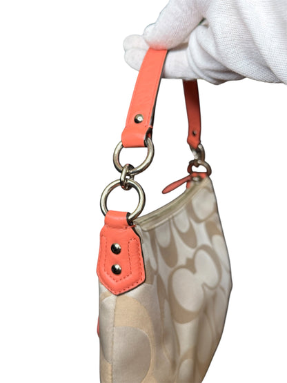 Coach Campbell Signature Small Convertible Hobo
