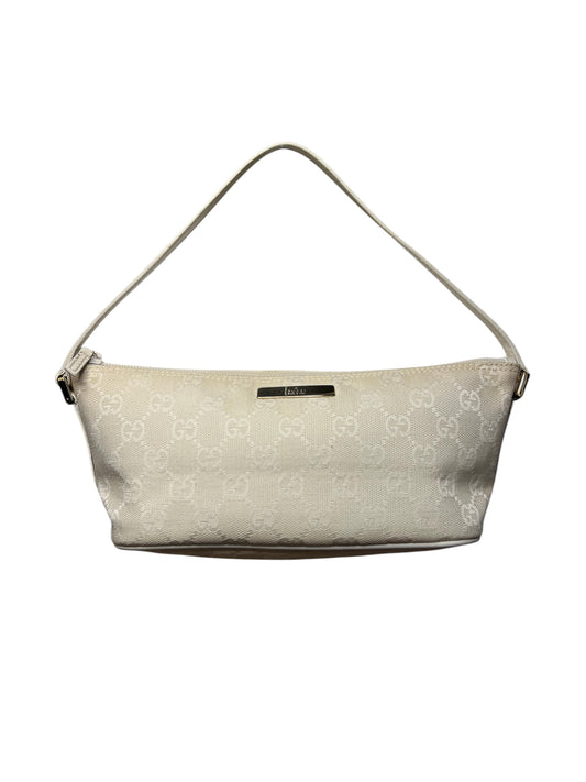 Gucci Canvas Monogram Boat Pochette