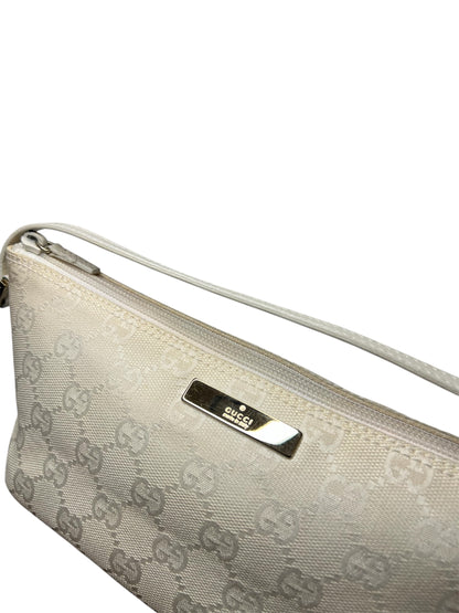 Gucci Canvas Monogram Boat Pochette