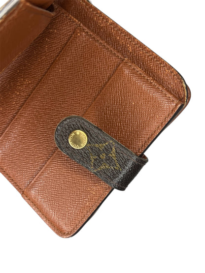 Louis Vuitton Monogram Zip Bi-fold Wallet