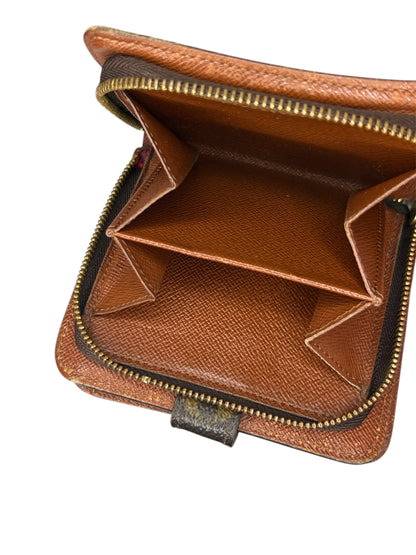 Louis Vuitton Monogram Zip Bi-fold Wallet