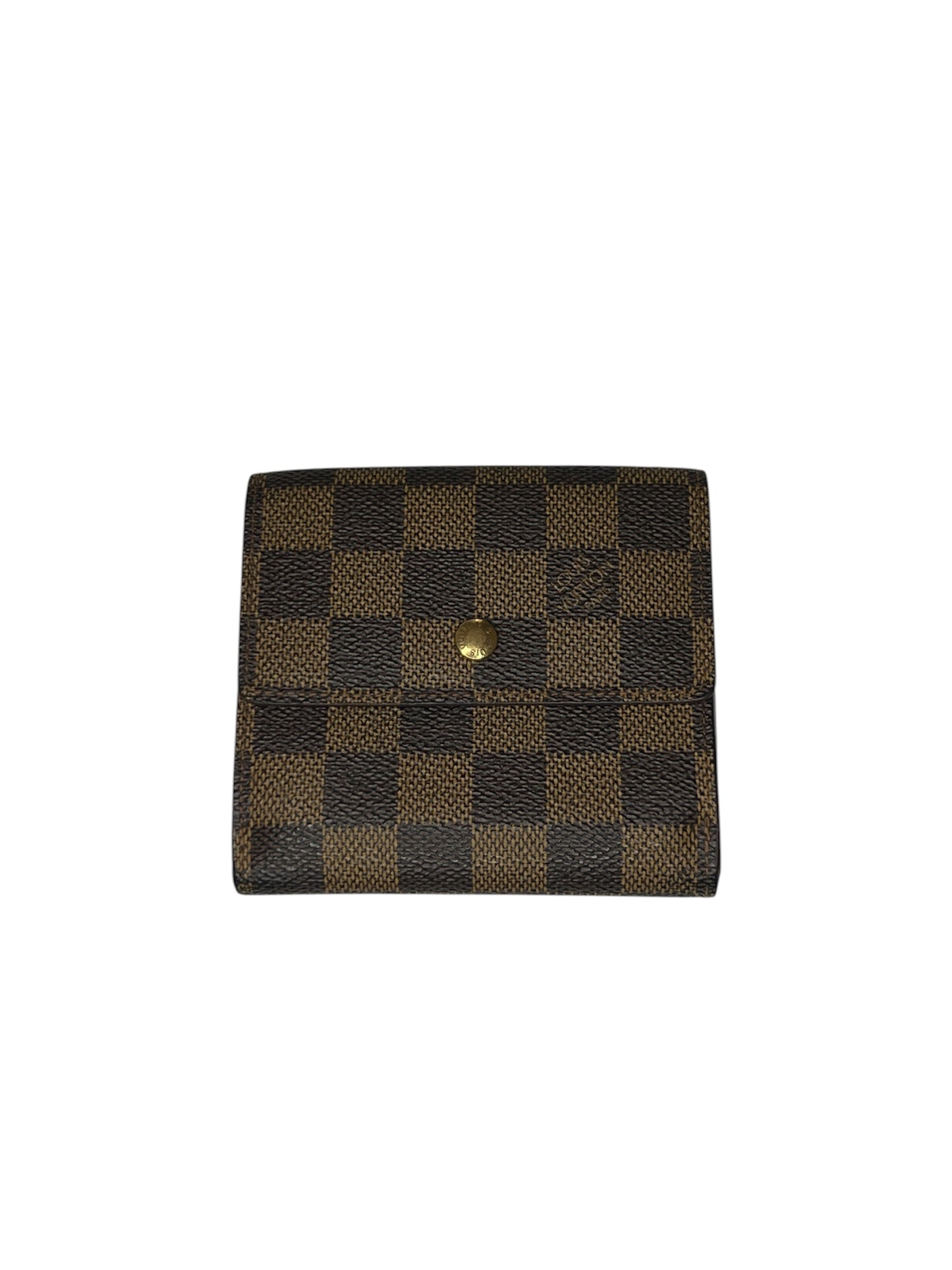 Louis Vuitton Damier Ebene Elise Wallet