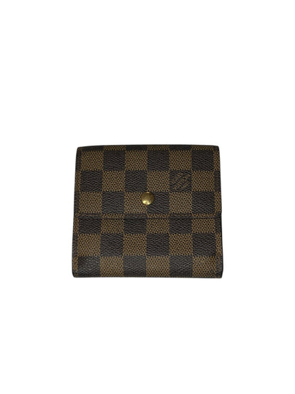 Louis Vuitton Damier Ebene Elise Wallet