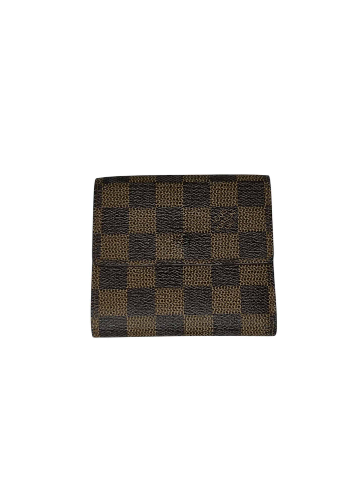 Louis Vuitton Damier Ebene Elise Wallet