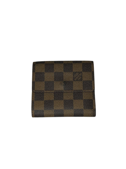 Louis Vuitton Damier Ebene Elise Wallet