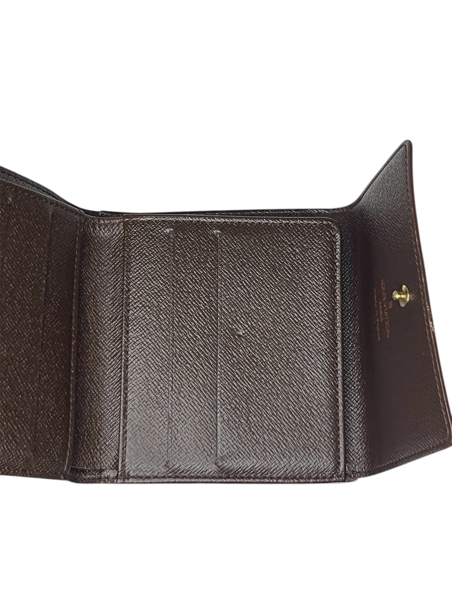 Louis Vuitton Damier Ebene Elise Wallet